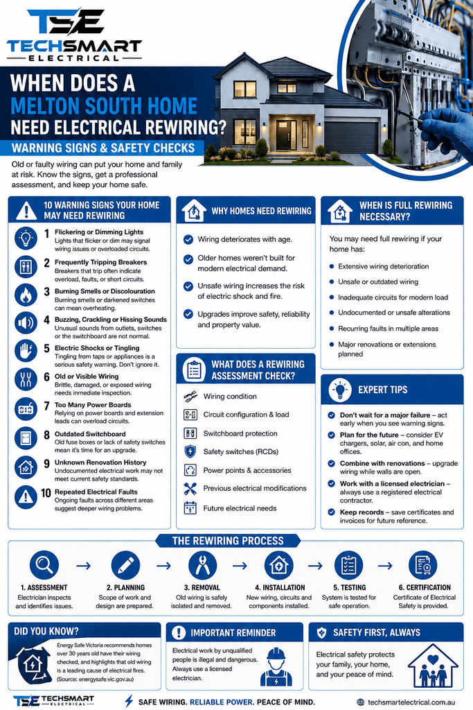 home rewiring Melton South