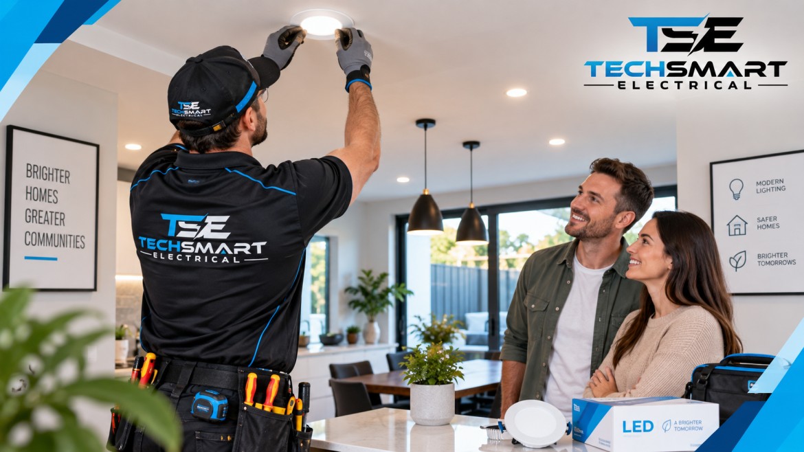 LED lighting installation Gisborne