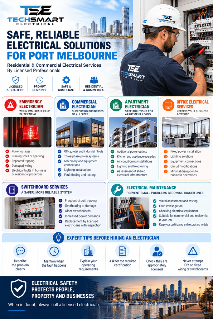 commercial electrician Port Melbourne