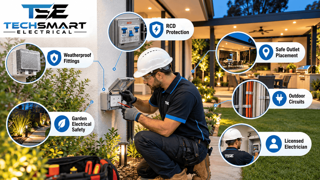 outdoor power point installation Sunbury