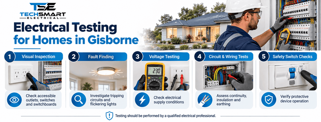 electrical testing Gisborne
