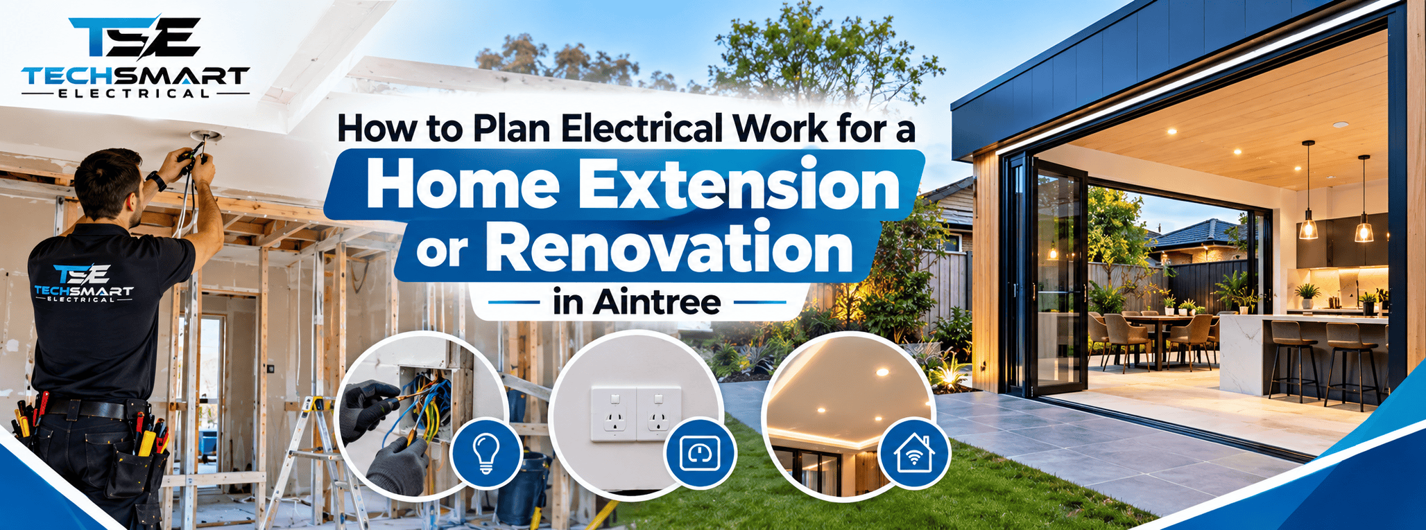 home extension electrical installation